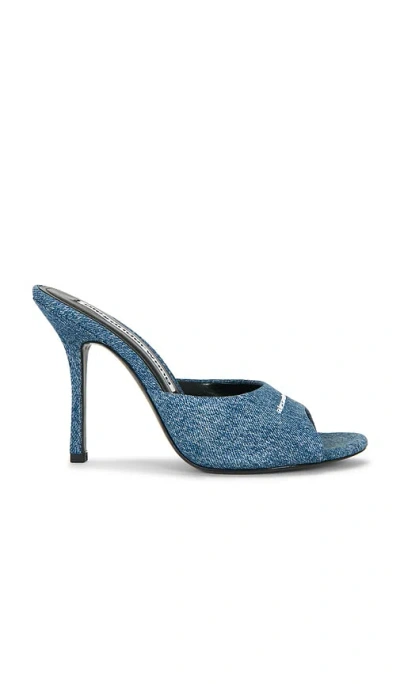 Alexander Wang Cher 105mm Mule In Blue