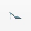 Alexander Wang Cher Mule In Blue