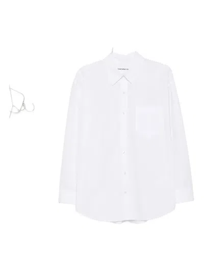 Alexander Wang Chest-pocket Cotton Shirt