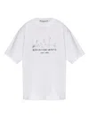 Alexander Wang Omens White Graphic Short-sleeves Cotton-jersey T-shirt Xs In White