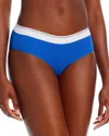 Alexander Wang Classic Logo Brief In Cobalt Blue