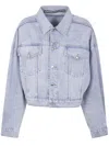 Alexander Wang Clip Trucker Jacket Clothing