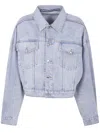 Alexander Wang Clip Trucker Jacket Clothing