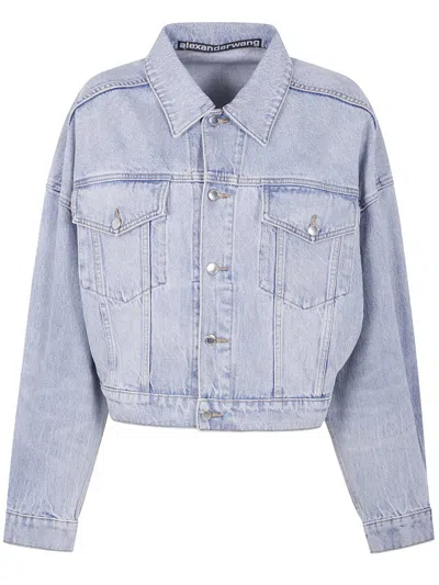 Alexander Wang Clip Trucker Jacket Clothing