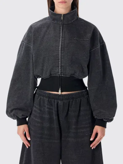 ALEXANDER WANG COAT ALEXANDER WANG WOMAN COLOR BLACK,H51858002