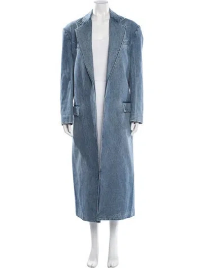 Pre-owned Alexander Wang Coat In Blue