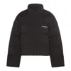 Alexander Wang Black Down Jacket In Brown