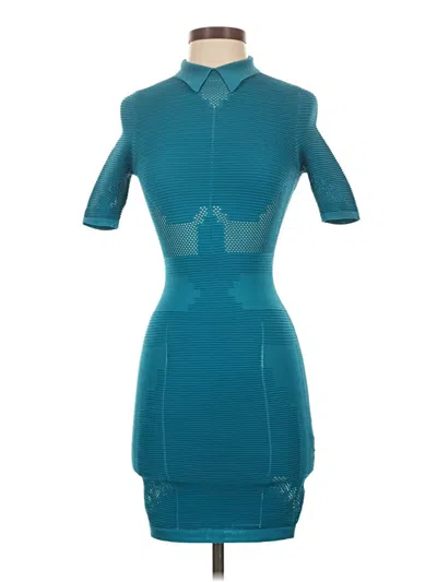 Pre-owned Alexander Wang Cocktail Dress In Blue