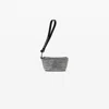 Alexander Wang Heiress Coin Purse Keychain In White