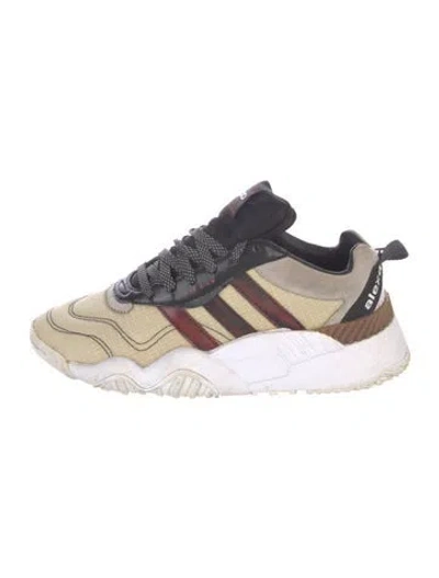 Pre-owned Alexander Wang Colorblock Pattern Athletic Sneakers In Multicolor