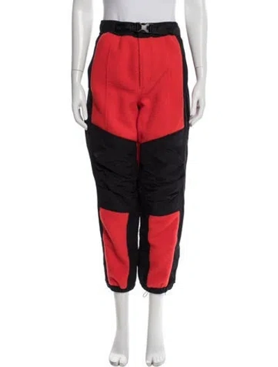 Pre-owned Alexander Wang Colorblock Pattern Straight Leg Pants In Black