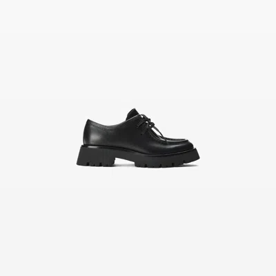 Alexander Wang Colt Lace-up Loafer In Leather In Black
