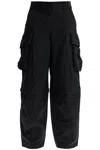 Alexander Wang Convertible Cargo Pants In Black (black)