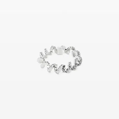 Alexander Wang Cord Bracelet In Silver