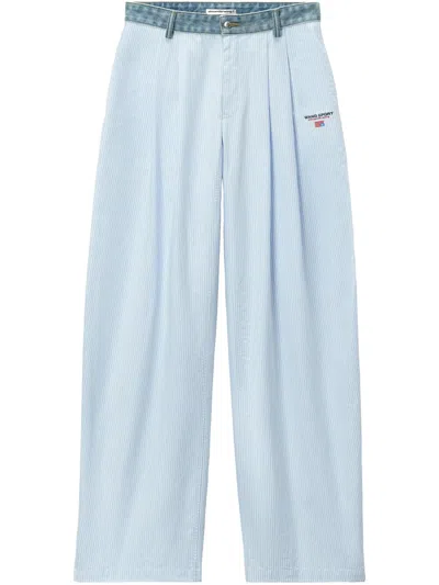 Alexander Wang Corduroy Trousers In Blue
