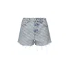 Alexander Wang Bite Shorts In Blue