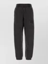 Alexander Wang Cotton Blend Joggers With Elastic Cuffs And Waistband