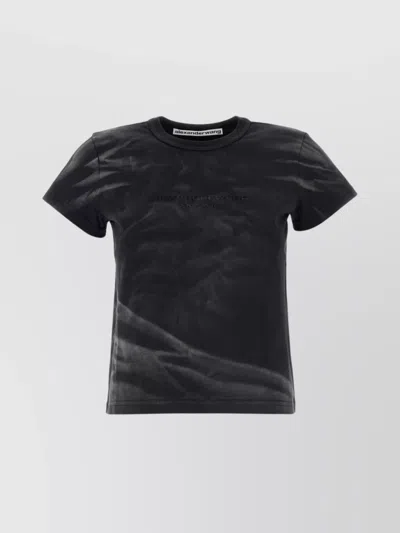 ALEXANDER WANG COTTON CREW NECK T-SHIRT