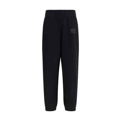 Alexander Wang Cotton Joggers (workout Women's Pants) In Black