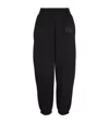 Alexander Wang Essential Terry Classic Sweatpant Puff Paint Logo Clothing In Black