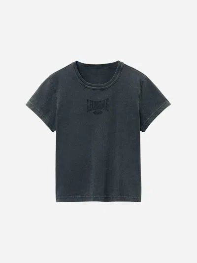 Alexander Wang T-shirt In Black Cotton