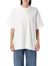Alexander Wang Oversized Logo T-shirt In White