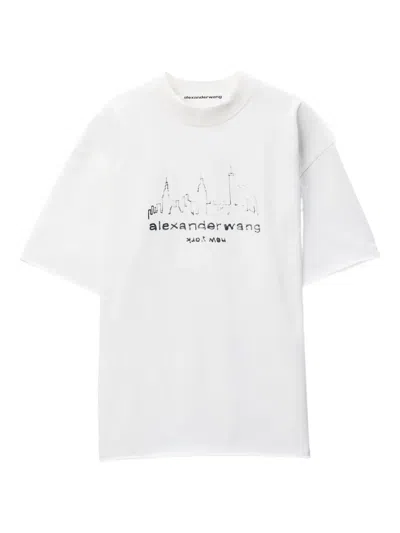 Alexander Wang Cotton T-shirt In White