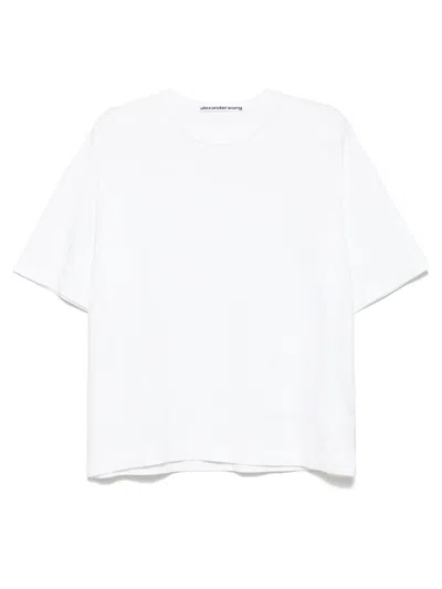 Alexander Wang Cotton T-shirt In White