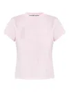 Alexander Wang Cotton T-shirt With Logo Print