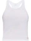 Alexander Wang Cotton Tank Top In Weiss