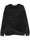 Alexander Wang Crease Wash Long Sleeved T-shirt