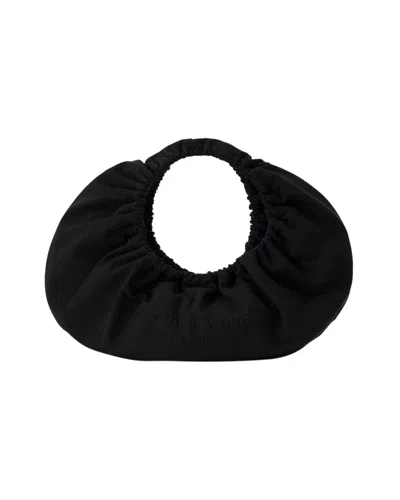 ALEXANDER WANG CRESCENT MEDIUM SHOULDER BAG - ALEXANDER WANG - NYLON - BLACK