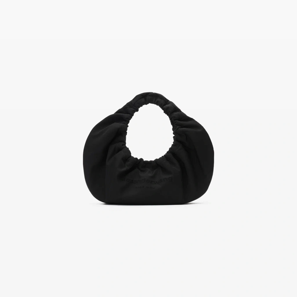 【送料&関税込】Alexander Wang Black Fabric Crescent Medium Alexander Wang Black Fabric Crescent Medium Handbag