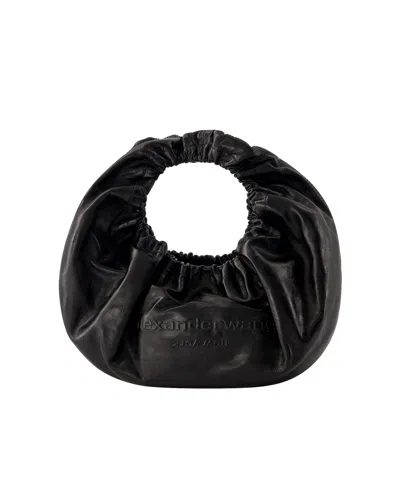Alexander Wang Crescent Small Purse In Black