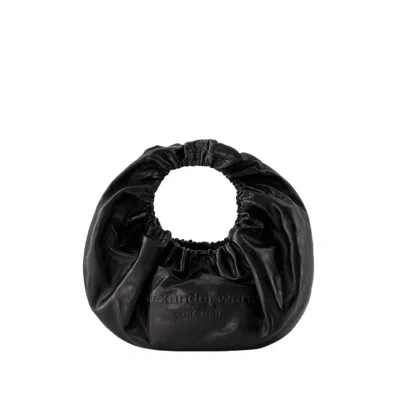 Alexander Wang Mini Crescent Handbag In Black