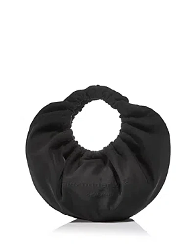 Alexander Wang Crescent Small Top Handle Bag In Black