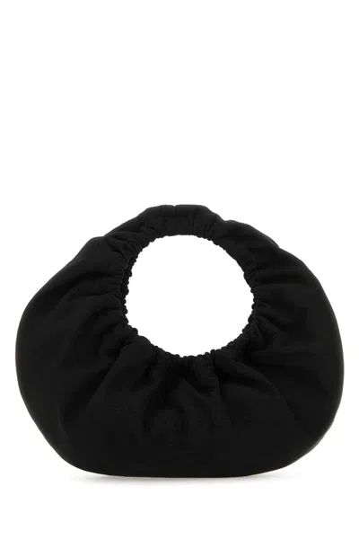 Alexander Wang Crescent Top Handle Bag In Black