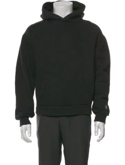 Pre-owned Alexander Wang Crew Neck Long Sleeve Hoodie In Black