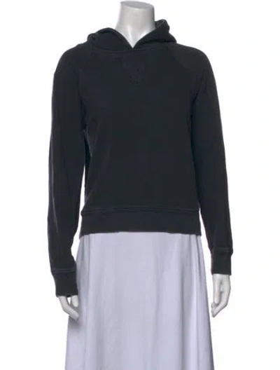Pre-owned Alexander Wang Crew Neck Long Sleeve Hoodie In Grey
