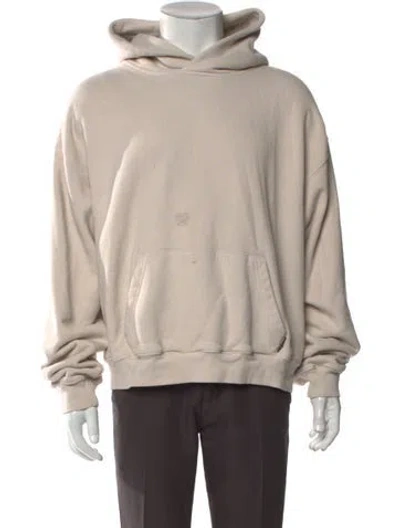 Pre-owned Alexander Wang Crew Neck Long Sleeve Hoodie In Neutral