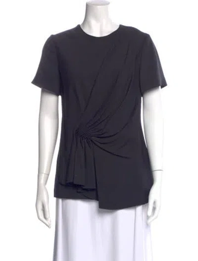 Pre-owned Alexander Wang Crew Neck Long Sleeve Sweatshirt In Black