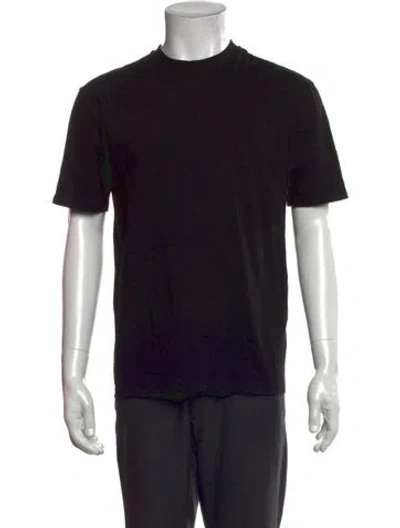 Pre-owned Alexander Wang Crew Neck Short Sleeve T-shirt In Black