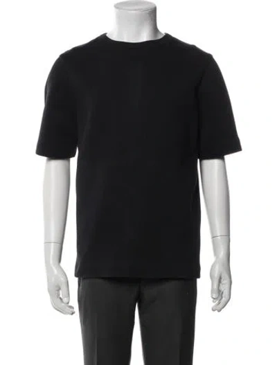 Pre-owned Alexander Wang Crew Neck Short Sleeve T-shirt In Black