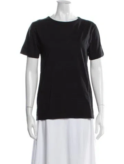 Pre-owned Alexander Wang Crew Neck Short Sleeve T-shirt In Black
