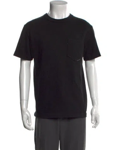 Pre-owned Alexander Wang Crew Neck Short Sleeve T-shirt In Black