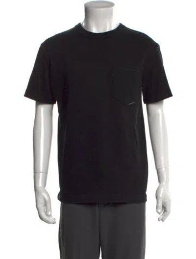 Pre-owned Alexander Wang Crew Neck Short Sleeve T-shirt In Black