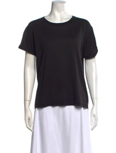 Pre-owned Alexander Wang Crew Neck Short Sleeve T-shirt In Black