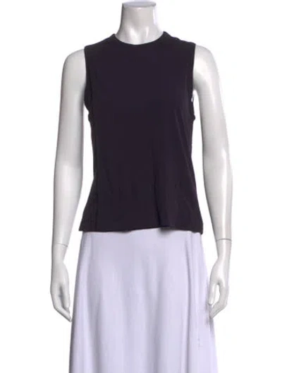 Pre-owned Alexander Wang Crew Neck Short Sleeve T-shirt In Black