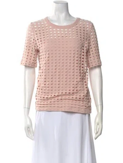 Pre-owned Alexander Wang Crew Neck Short Sleeve T-shirt In Neutral