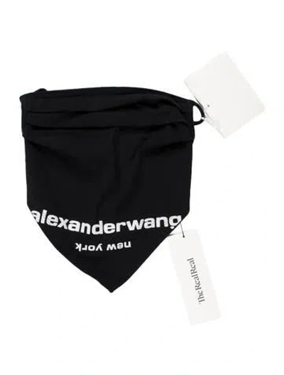 Pre-owned Alexander Wang Crew Neck Sleeveless Top In Black